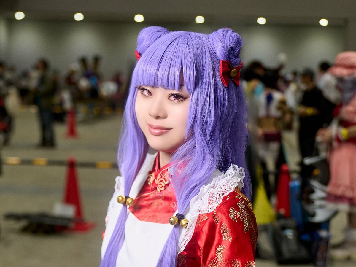 持ち前のスキルで格闘娘を表現！『らんま1/2』シャンプーのコスプレに