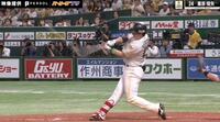 【映像】キレそうでキレない…！ソフトバンク・栗原陵矢の天才的な“変態打ち”がスゴすぎる