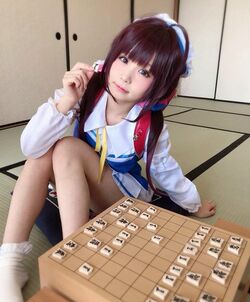 コスプレイヤー・KURUMI、「りゅうおうのおしごと！」雛鶴あいの“小学生コス”が大好評「天才」「可愛すぎ」