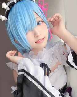 「めっちゃリアル」「文句無しの1番！」コスプレイヤー・猫田あしゅ、「リゼロ」レムの再現ショットに絶賛の声