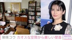 柴咲コウ、自宅の片付けビフォーアフターを公開「壁面収納もステキですね」「本棚の間でくつろげるなんて最高」ファン絶賛