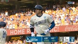 「バット折れたかと思った」大谷翔平、時速177キロ“驚速の”弾丸アーチにファン衝撃　「打球速すぎ！」一瞬で突き刺さった“異次元インパクト”の瞬間