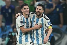 【W杯】10年の時を経て…アルゼンチン代表メッシ＆アルバレスの運命的な巡り合わせに脚光「なんて物語」