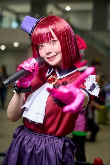 自分は新人アイドル有馬かな！」細部にまでこだわったコスプレで