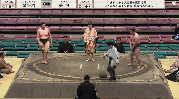 「何頭身?」「顔ちっさ」15歳、身長190センチの“ざんばら”力士に「手足も長い」ファン熱視線 2枚目