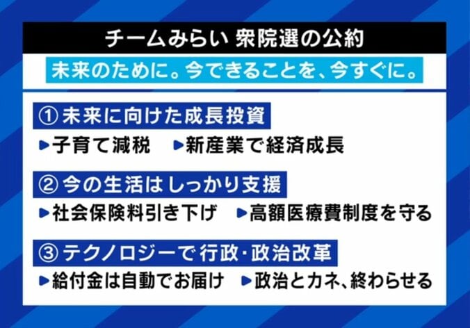 チームみらいの公約