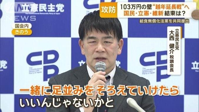 立憲民主党　大西健介税調会長