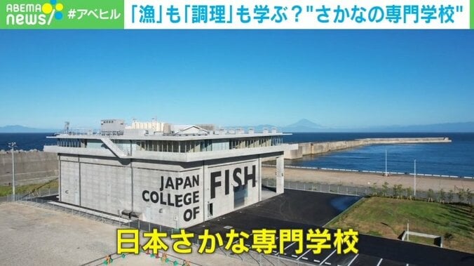 漁業のみならず“調理”や“観光”まで 魚を学ぶ専門学校が4月に開校 次長「これからの未来、大きな武器になる」 1枚目