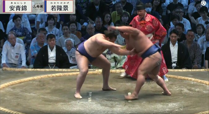 珍しく引いた若隆景