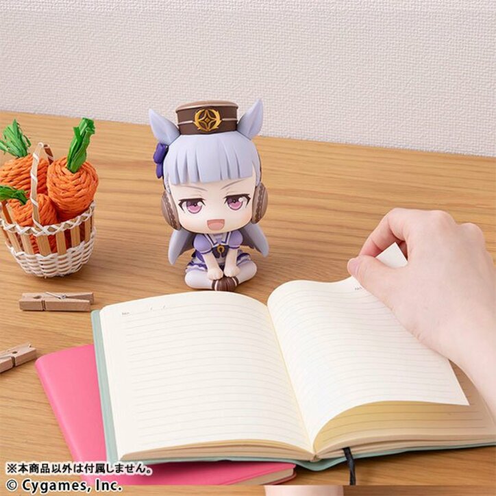 【写真・画像】『ウマ娘 プリティーダービー』より「ゴールドシップ」「ダイワスカーレット」が、見上げ&おすわりポーズのフィギュアシリーズ「るかっぷ」に登場 6枚目