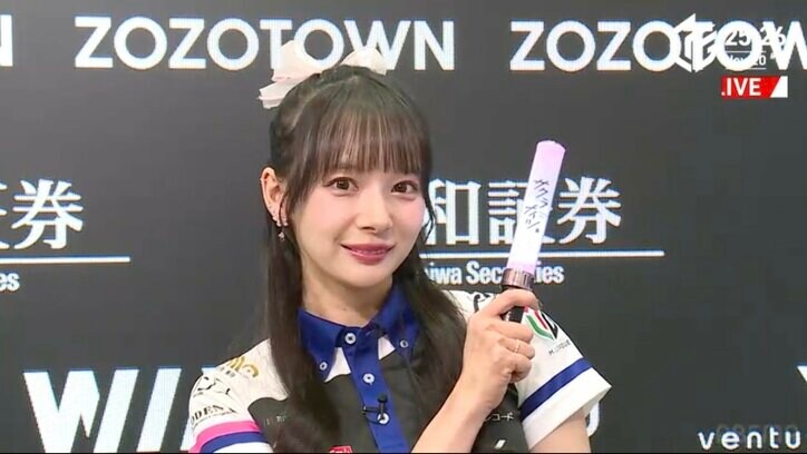 【写真・画像】サクラ姫がようやく笑った!岡田紗佳、3連続の親満貫で12戦目にして今期初勝利「これから頑張っていきます!」/麻雀・Mリーグ 1枚目