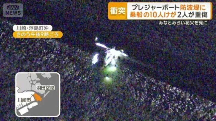 川崎市浮島町の沖
