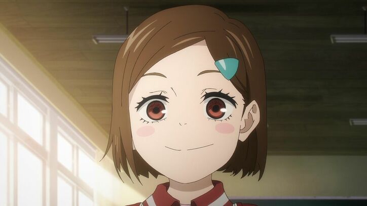 アニメ「呪術廻戦」42話場面カット 小1の釘崎野薔薇