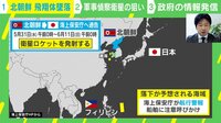 【映像】今後のミサイルの頻度はどうなる？
