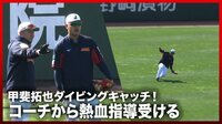 【映像】岡本和真の軽快なスライディングキャッチ