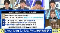 ひきこもり→“こもりびと”呼び方変更し相談急増