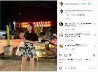 川島海荷のキュートなミニスカショットにファン絶賛「可愛すぎる」「脚も綺麗」