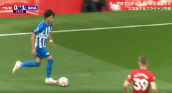「ミトマジック！」三笘薫、DF4人を出し抜く超絶スルーパスで絶好機を演出　相手守備陣全員が出遅れた決定的瞬間「そのアイデアはえぐい」