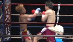 衝撃のダブルダウンからの劇的KO 「漫画のような決着の仕方」驚きの声