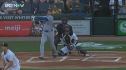 大谷翔平の速すぎるスイングと打球速度 特大HRの瞬間、相手捕手がボールを見失いかける衝撃シーン