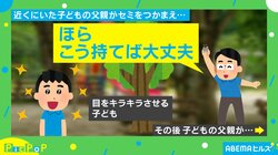 公園で息子にセミを採ってみせた父だが…投稿者にした“衝撃の告白”に「こういう父親になりたい」「偉大」感動する人続々