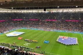 【W杯】アルゼンチン“完全ホーム”、ファン9割スタンド埋め尽くす　怒号のような大歓声