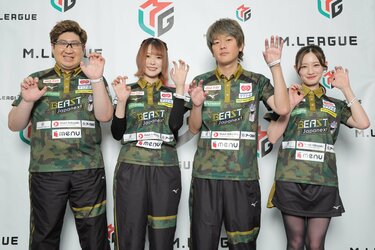 BEAST Japanext、全4選手との契約更新を発表 参戦1年目はレギュラーシーズン7位／麻雀・Mリーグ | 麻雀