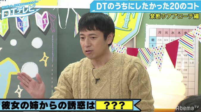 彼女の姉から誘惑されて…チュート徳井、夢のシチュエーションに「2人同時に付き合いたい」 7枚目