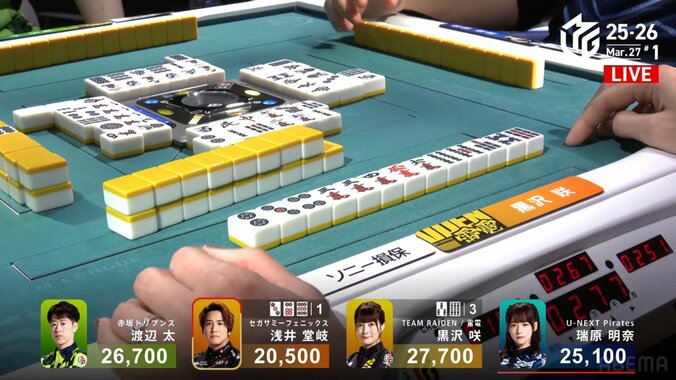 黒沢咲、大接戦の中で決めた逆転トップの瞬間