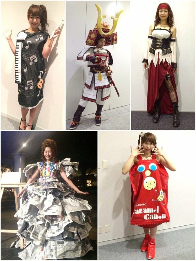 美人すぎる気象予報士・穂川果音のコスプレまとめ　 楽器から海賊まで 1枚目