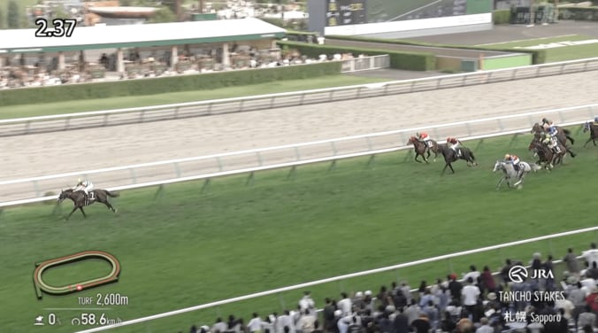 【映像】道中捲り→逃げて独走…“頭脳派”ジョッキーの「神騎乗」