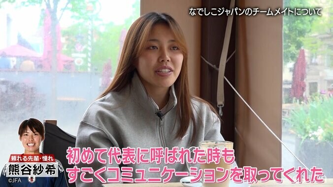 「１日でも生まれ変わるなら…」なでしこ谷川萌々子、長谷川唯の「すべてが見えている世界観」から学びたいものは？ ブラジル連戦では代役抜擢も 3枚目