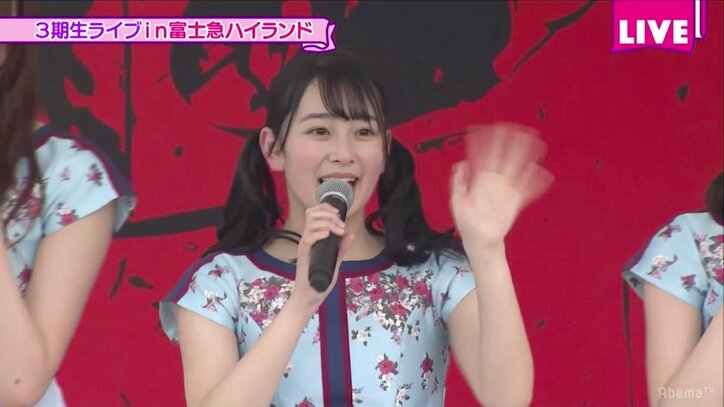 「私たちのパワーを届けられたら！」乃木坂3期生が富士急で野外ミニライブ開催