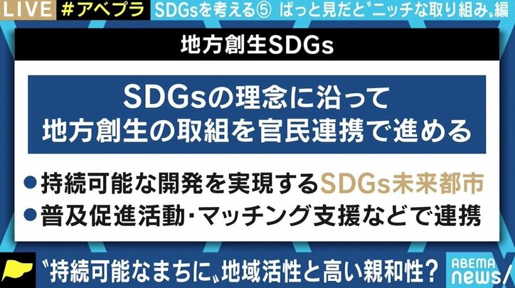 「既存のまちづくりにSDGsのラベルを貼っただけの“後付けマッピング”ではダメ」 経済と環境の両立には資本主義を変えるくらいの取り組みが必要？