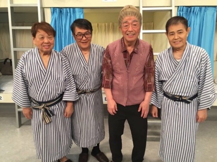加藤茶、志村けん、仲本工事、高木ブーが集合　ドリフ復活に喜びの声