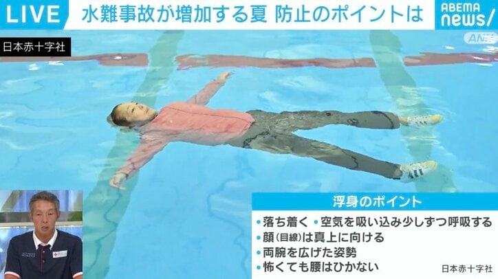 背浮き
