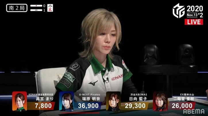 百花繚乱、今期初の女性卓 美人4選手の「かわいい」が大渋滞にファンも大喜び/麻雀・Mリーグ