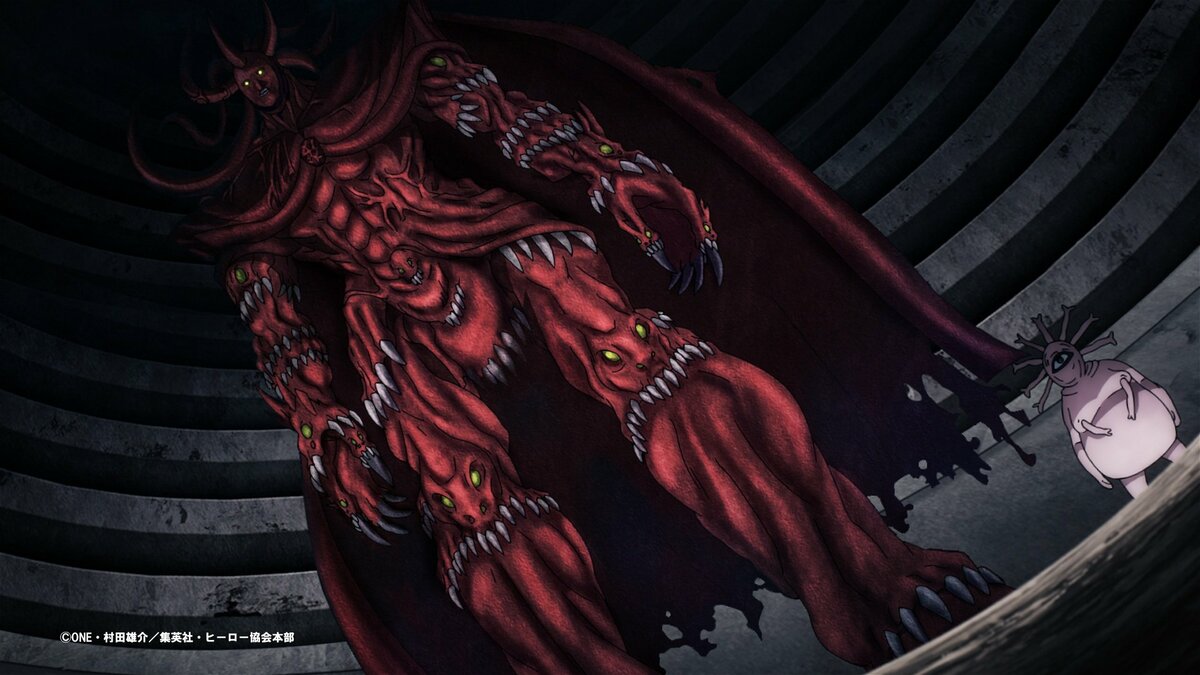 写真・画像】ガロウに次々と襲い掛かる怪人たち…アニメ『ワンパンマン