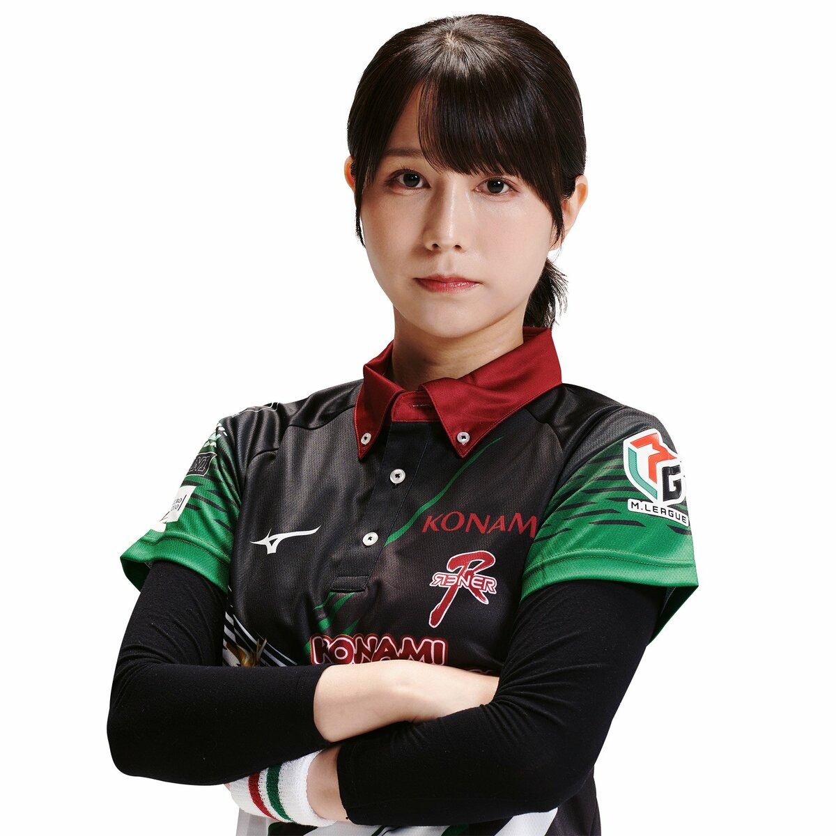 伊達朱里紗 KONAMI 染みつき 麻雀格闘倶楽部 Mリーグ ユニフォーム キーホルダー