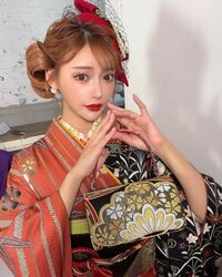 「今年もキラキラ美しい」「相変わらずかわいすぎて」明日花キララの華やかな着物姿に喜びの声！