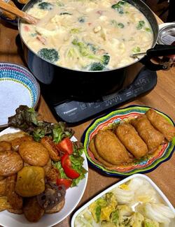  北斗晶、色んな味が楽しめて箸も進む夕食「テーマのないシッチャカメッチャカの料理だけど」 