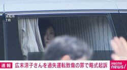 広末涼子さんを過失運転致傷の罪で略式起訴