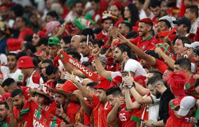 これがW杯の楽しみ方!? 「素晴らしい楽しみ方」「良い時間の過ごし方」色々な試合で目撃の男性ファンが話題「これが真のFIFAだ」