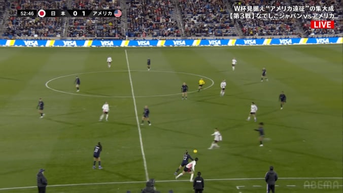 「やっぱ天才」長谷川唯、“極上バックスピン”で米国を切り裂く！「イニエスタだ」「シティコンビ凄い」藤野あおばと連携 4枚目