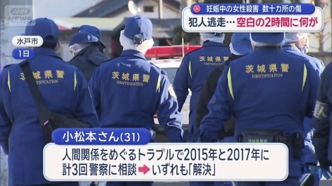 過去「人間関係」で警察に相談
