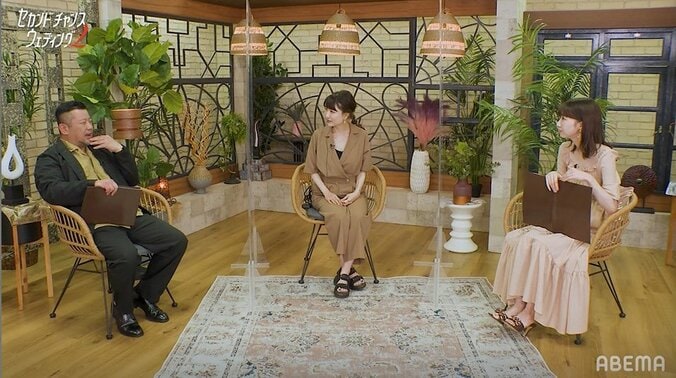 柏木由紀「家以外のお風呂が苦手」「全部面倒くさい」旅先でのダラダラぶり明かし、ケンコバ猛ツッコミ『セカンドチャンスウェディング2』第6話 3枚目