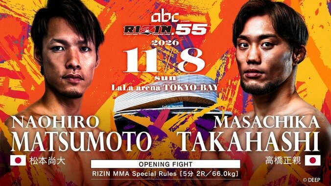 【写真・画像】RIZIN.55（ライジン5）対戦カード・大会情報・結果速報　14枚目