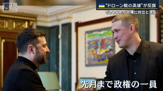 ゼレンスキー大統領とフェドロフ前国防相