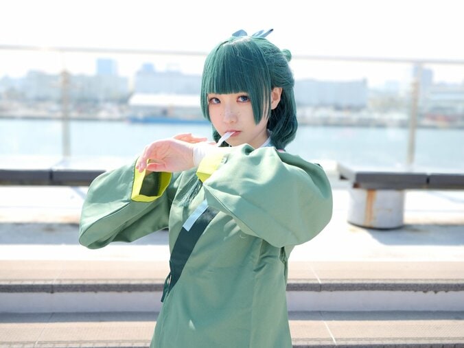 【写真・画像】『薬屋のひとりごと』猫猫コスプレ1