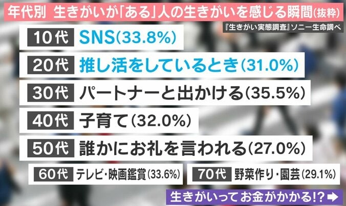 生きがいに関する調査